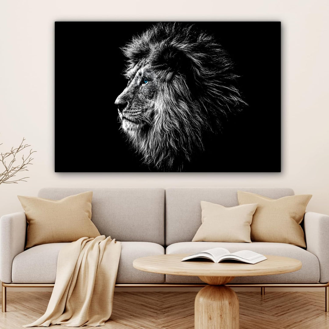 MuchoWow© Leinwandbild Gross 120x80 cm XXL Dekoration Wohnzimmer Bilder Aufhängen Wall Decoration Li