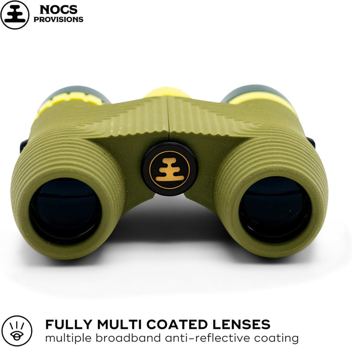 Nocs Provisions Standard Issue 10x25 wasserdichtes Fernglas | leicht, kompakt, 10-fache Vergrösserun