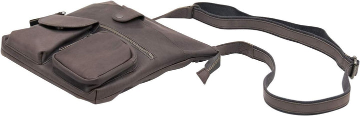 Greenburry Billy the Kid Nasty Cowboys Shoulderbag Colby M497 Leder Schultertasche für Damen stonegr
