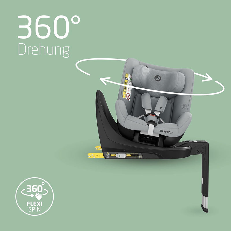 Maxi-Cosi Mica Eco i-Size, Autositz 360 Grad drehbar, 3 M–4 J (61–105 cm), i-Size Baby Autositz, 5 L