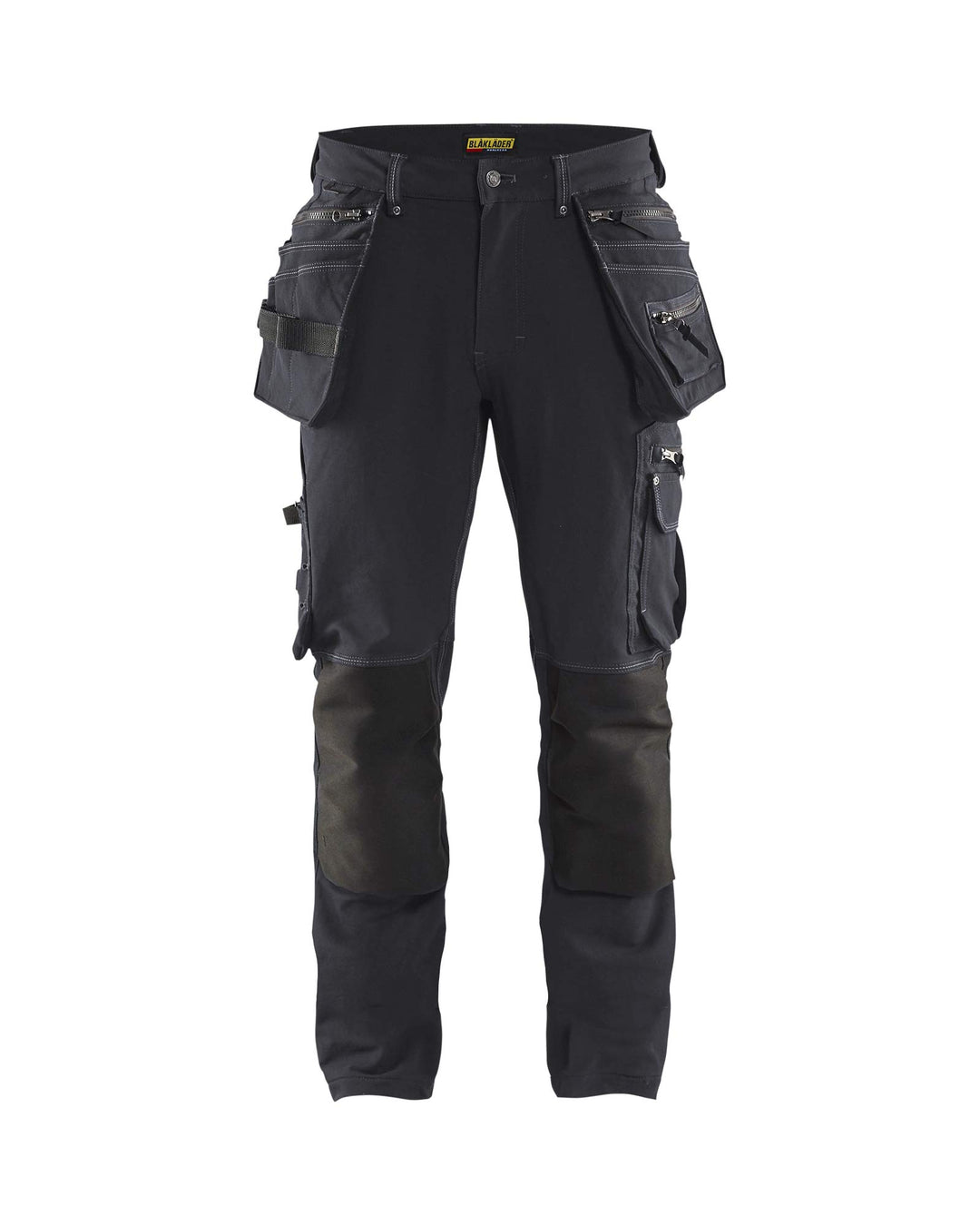 Blaklader 199816449899C152 X1900 Handwerker Arbeitshose 4-Wege-Stretch, Dunkelgrau/Schwarz, Grösse C