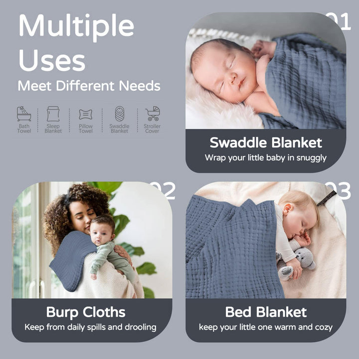 Set Aus Kapuzenhandtuch Baby Handtuch Mit Kapuze, Decke Und Badetuch Neugeborene MäDchen & Jungen, E