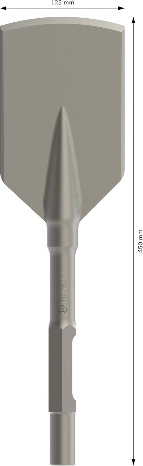 Bosch Professional Asphaltmeissel mit 30-mm-Sechskantschaft, 30-mm