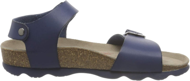 Superfit Jungen Fussbettpantoffel Sandalen, Blau 8000