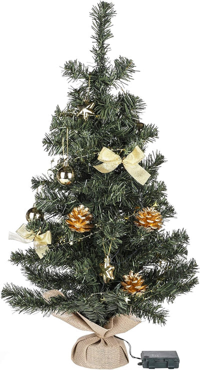 Bambelaa! Weihnachtsbaum Künstlich Mit Beleuchtung Geschmückt Tannenbaum Dekoriert Christbaum Beleuc