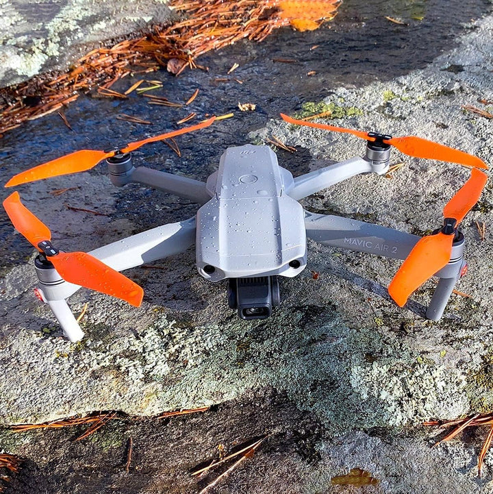 Master Airscrew Stealth Propeller kompatibel mit DJI Mavic Air 2 - Orange, 4 Stück, Orange