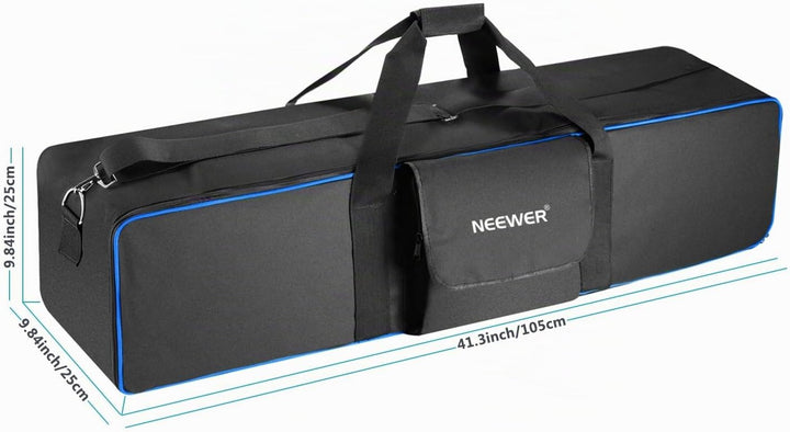 Neewer Grosse Tragetasche für Fotostudio-Beleuchtung Schwarz und Blau, Schwarz und Blau