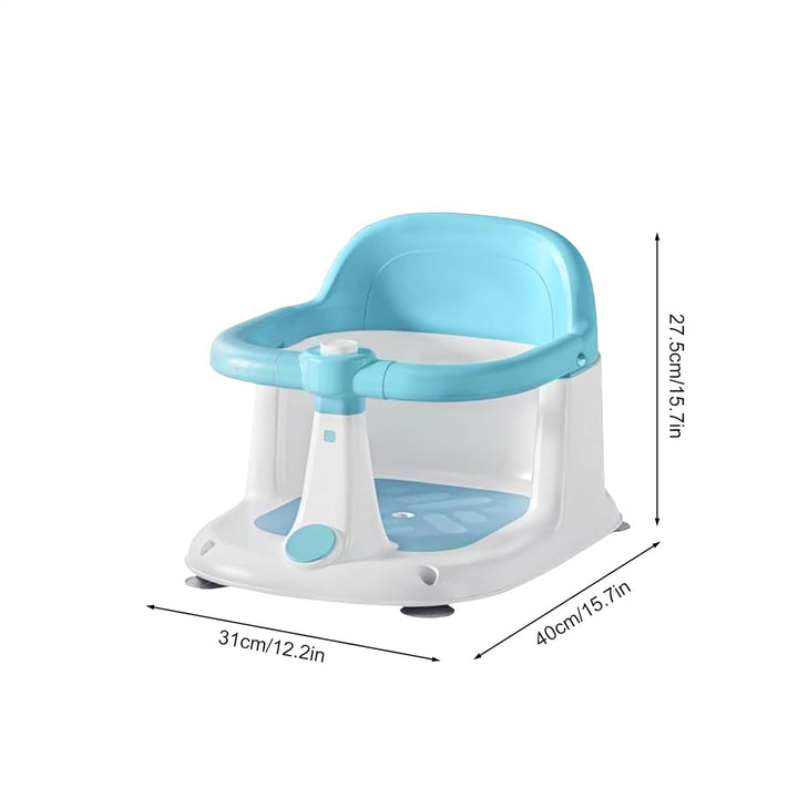 Badesitz Baby 6 Monate | Babybadsitz | Babys Badewanne Stuhl mit 4 Saugnapfern ohne Rutsch | Kleinki