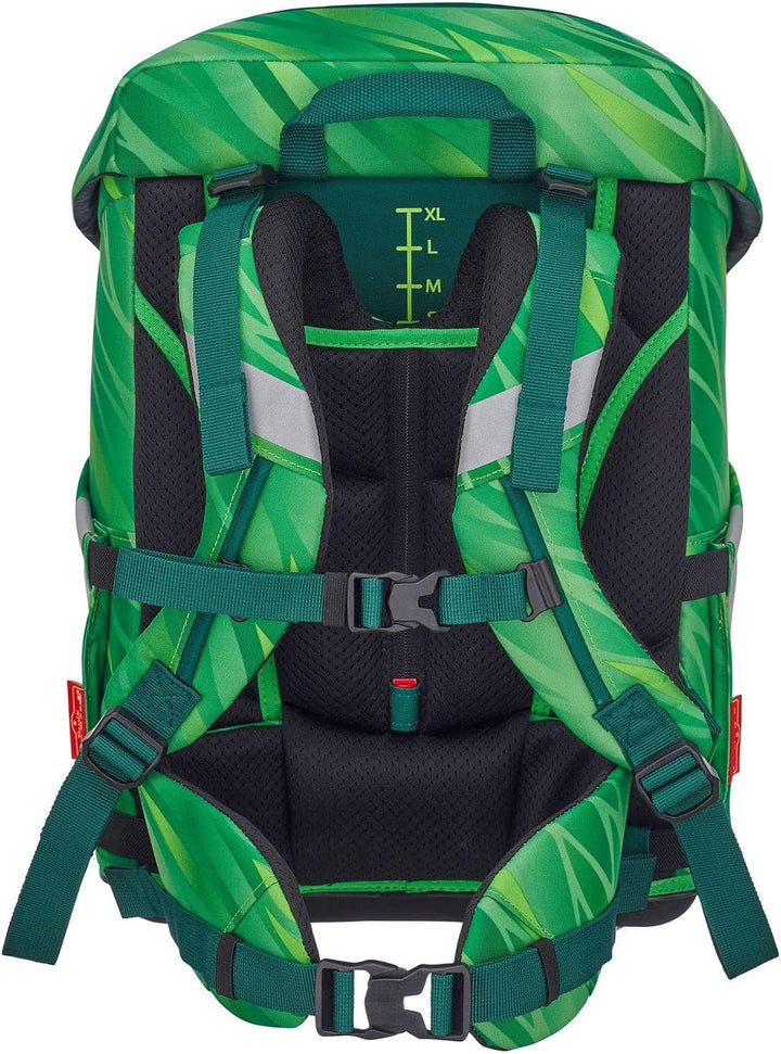Scout Sunny II Schulranzen-Set 4-tlg. Green Rex 2023