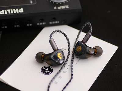 LINSOUL TINHIFI T3 Plus 10mm LCP-Membran Hi-Fi In-Ear Kopfhörer mit abnehmbarem 2Pin OFC-Kabel, 3D-B