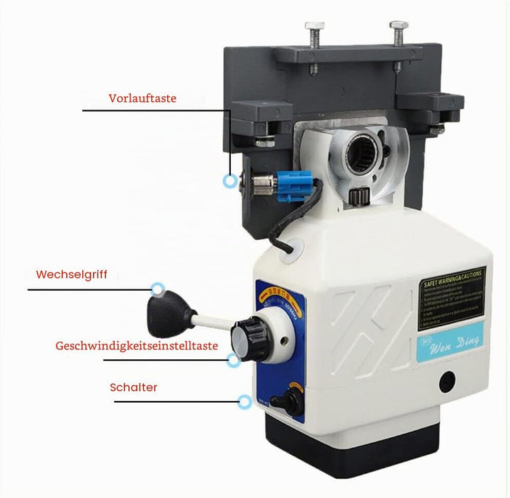 Power Feed-Fräsen Frästischvorschub Vorschubgerät Fräsmaschine Power Feed Befestigung AL-310 220V Fü