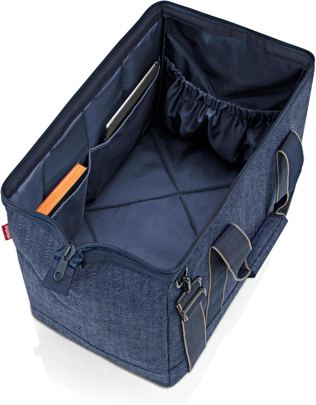 Reisenthel Allrounder-MT4113 Tasche Herringbone dark blue L