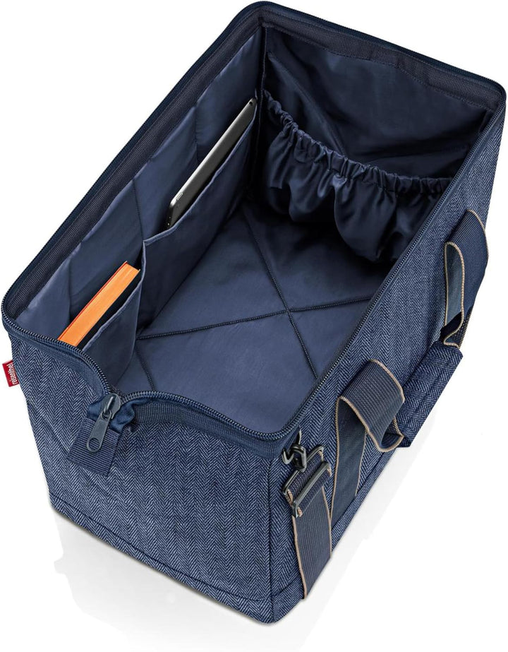 Reisenthel Allrounder-MT4113 Tasche Herringbone dark blue L