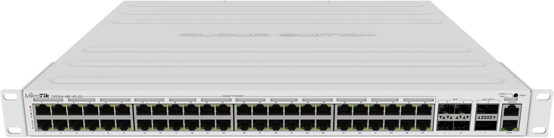 Mikrotik CRS354-48P-4S+2Q+RM network switch L3 Gigabit Ethernet (10/100/1000) Power over Ethernet (P