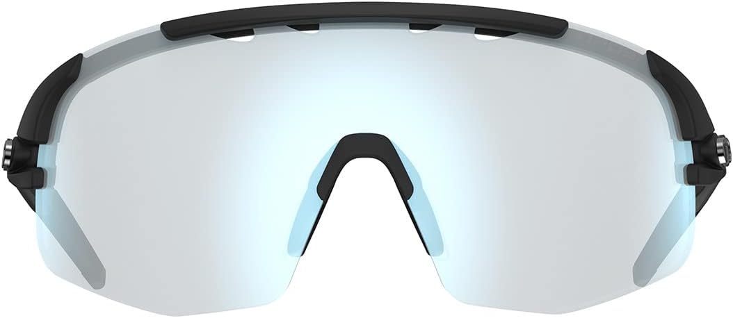 Tifosi Unisex Schlitten Lite Sonnenbrille, Mattschwarz Clarion, x