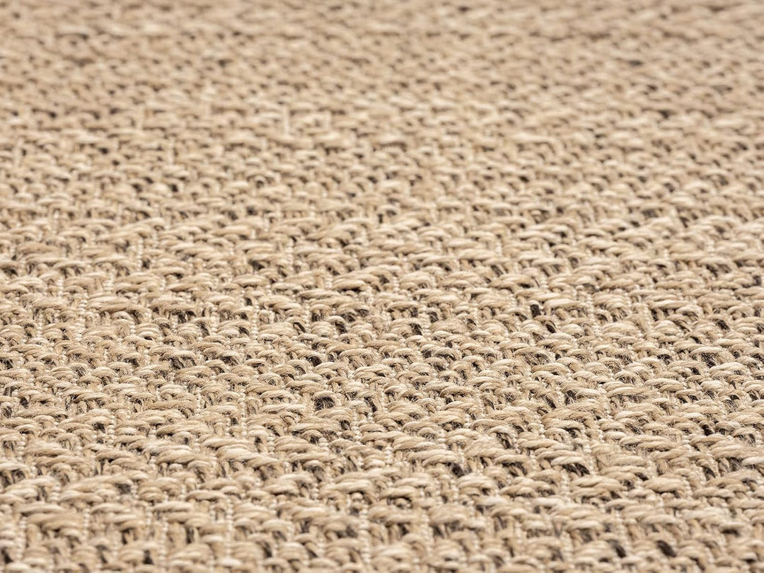 Mia´s Teppiche Soil - wetterfester In- und Outdoor Teppich im Natürlichem Jute-Look, wetterfest, gee