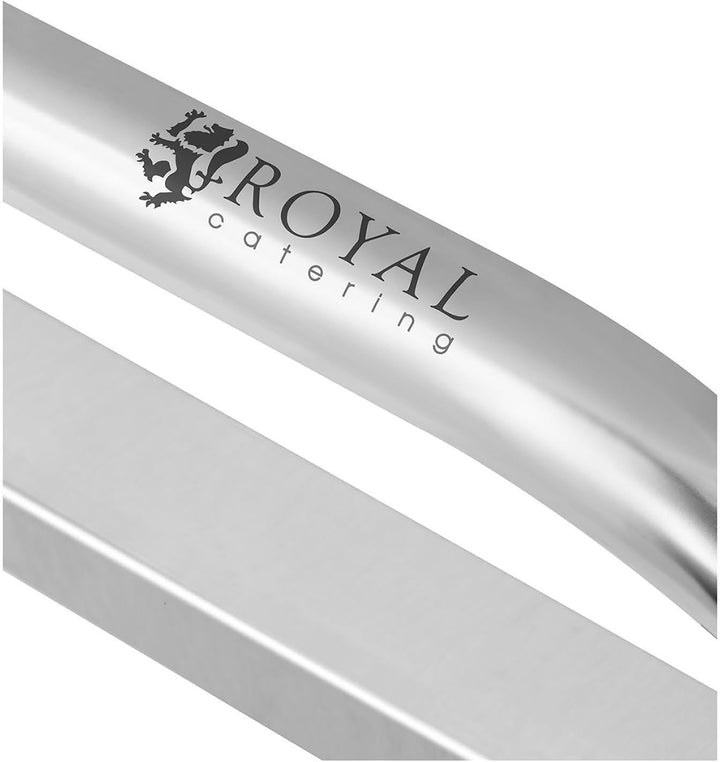 Royal Catering RCSW-5.1 Servierwagen Küchenwagen (5 Etagen, bis 150 kg, Tablettabstand 27 cm, Rammsc