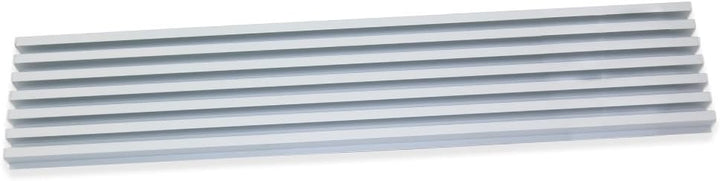 Emuca 8934862 Belüftungsgitter für Kühlschrank/Herd aus Mattiert Aluminiumeloxierung Matter Aluminiu