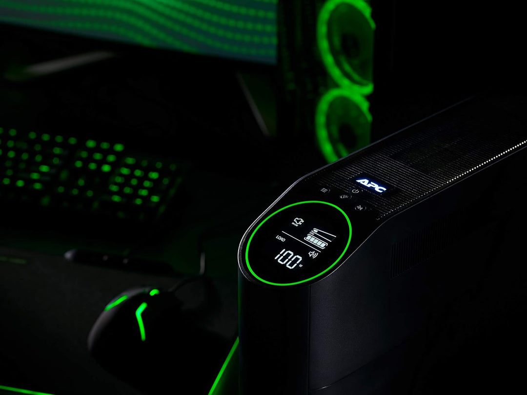 APC Gaming unterbrechungsfreie Stromversorgung Back UPS Pro, 2200VA/1320W, Tower, 230V, 4X Schuko-St