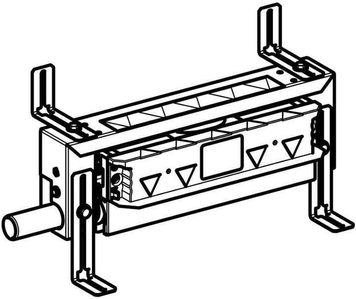Geberit Kombifix mit Keilrahmen 457,536,00.1-siphon Wand-Dusche Höhe: 20 cm D40
