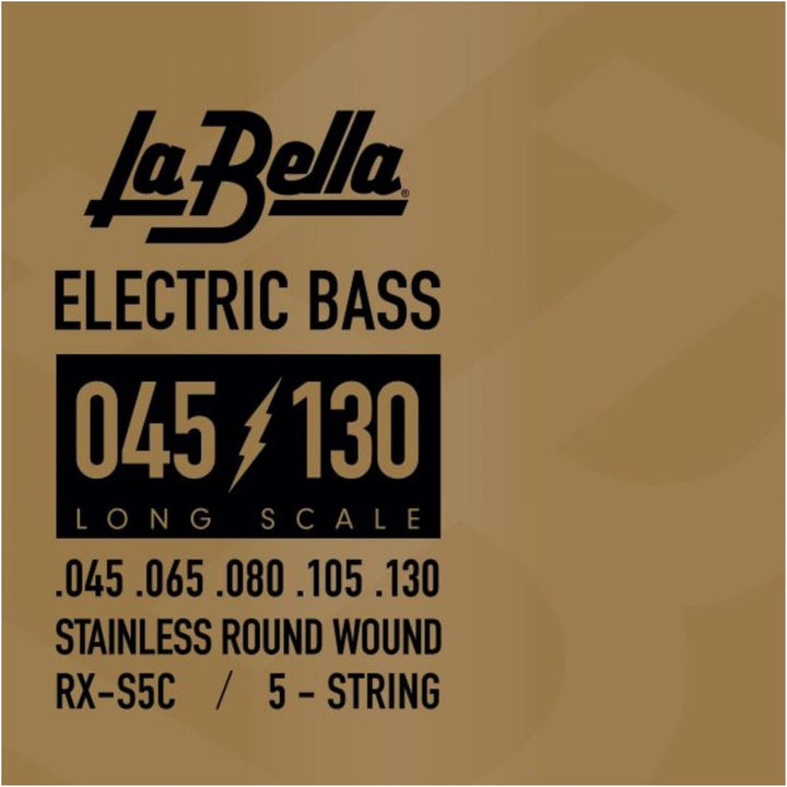 La Bella Strings »RX SERIES STAINLESS STEEL - RX-S5C - 5-STRING E-BASS« Saiten für 5-String E-Bass -
