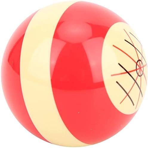 Batting Marked Red-White Pool Ball Billiard Training Ball 3#, 3#