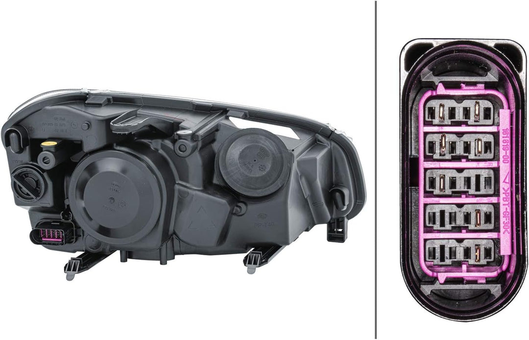 HELLA 1EJ 009 587-611 FF/Halogen-Hauptscheinwerfer - links - für u.a. Ford C-Max (Dm2) Links (Fahrer