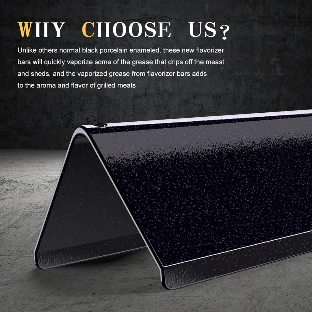 Denmay 66032 43,4 cm Flavorizer Bars für Weber Genesis II/LX 300 Serie, Genesis II 210, LX 240, II S