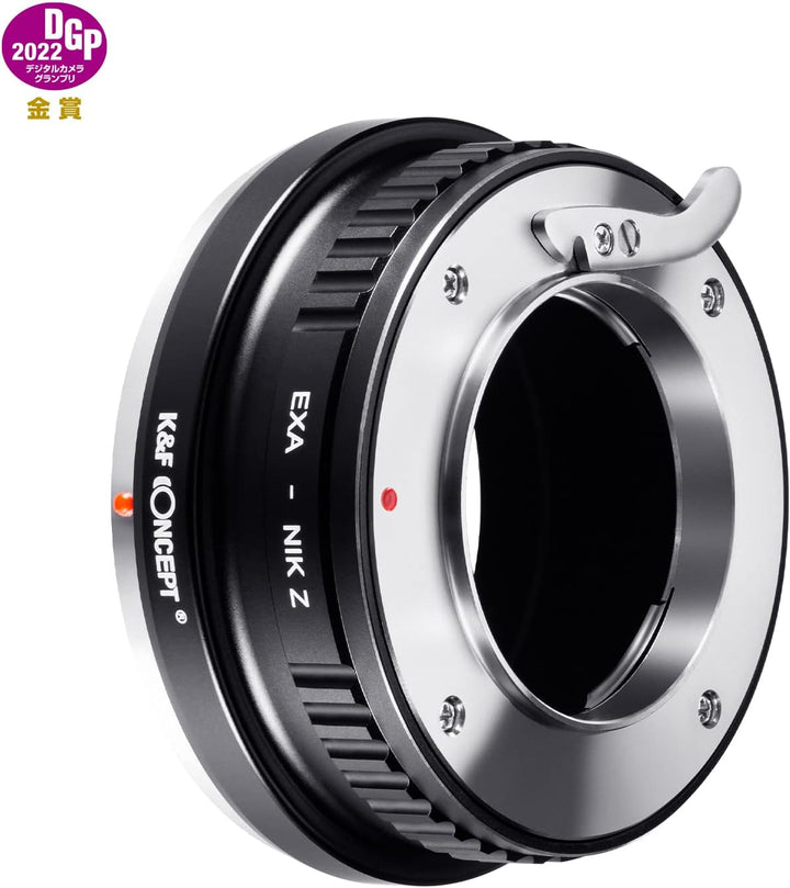K&F Concept Lens Mount Adapter EXA-NIK Z Manueller Fokus Kompatibel mit Exakta, Auto Topcon Objektiv