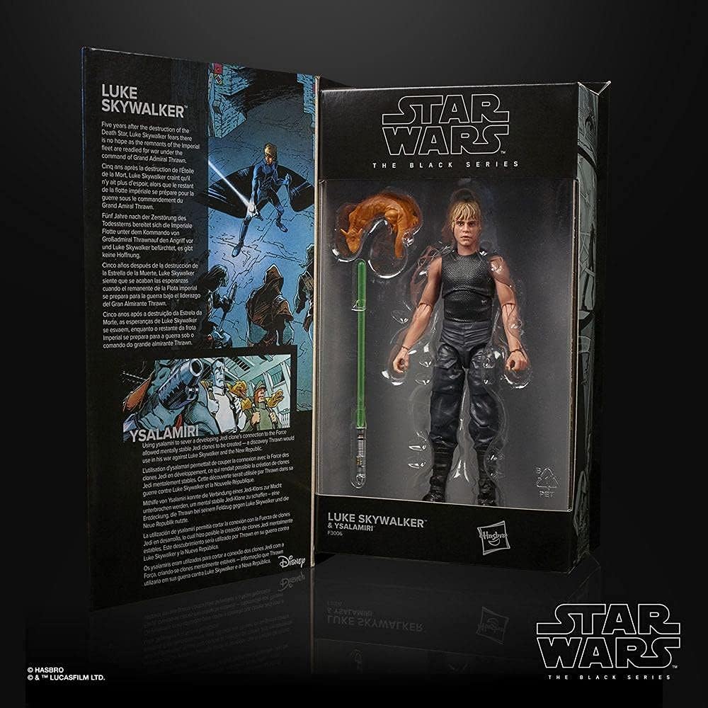 Star Wars Hasbro The Black Series Luke Skywalker & Ysalamiri 15 cm grosse Heir to The Empire Figur z