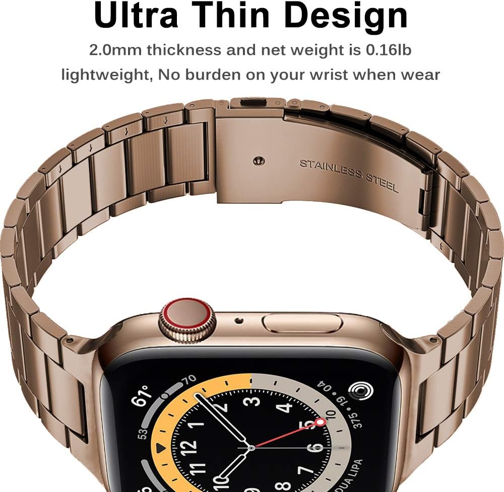 Miimall Kompatibel mit Apple Watch Armband 49mm 45mm 44mm 42mm 41mm 40mm 38mm, Einzigartiges Blau Pr