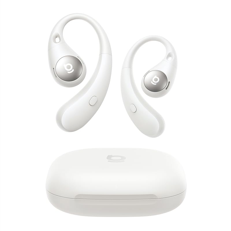 Baseus Eli Sport2 Open Ear Kopfhörer, Open Ear Headphones Sport mit S-Komfortkurve, 45H Playtime, Su