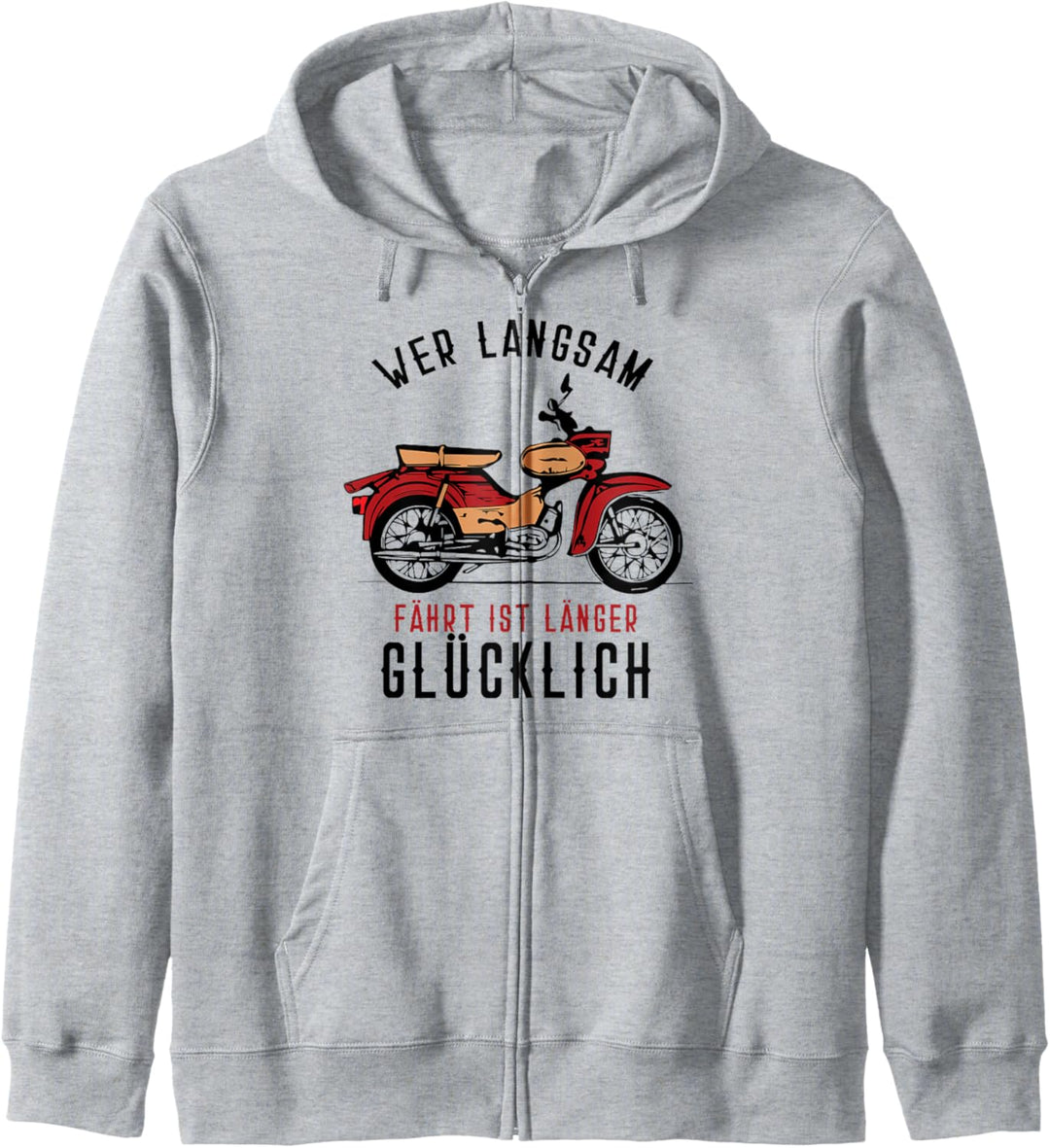 Oldtimer Spruch Simson Star Kapuzenjacke