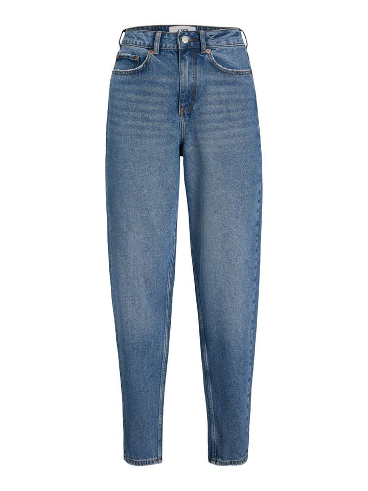 JACK & JONES Damen Jjxx Jxlisbon Mom Hw Cre4005 Jeans, Blue Denim, 28W / 32L EU
