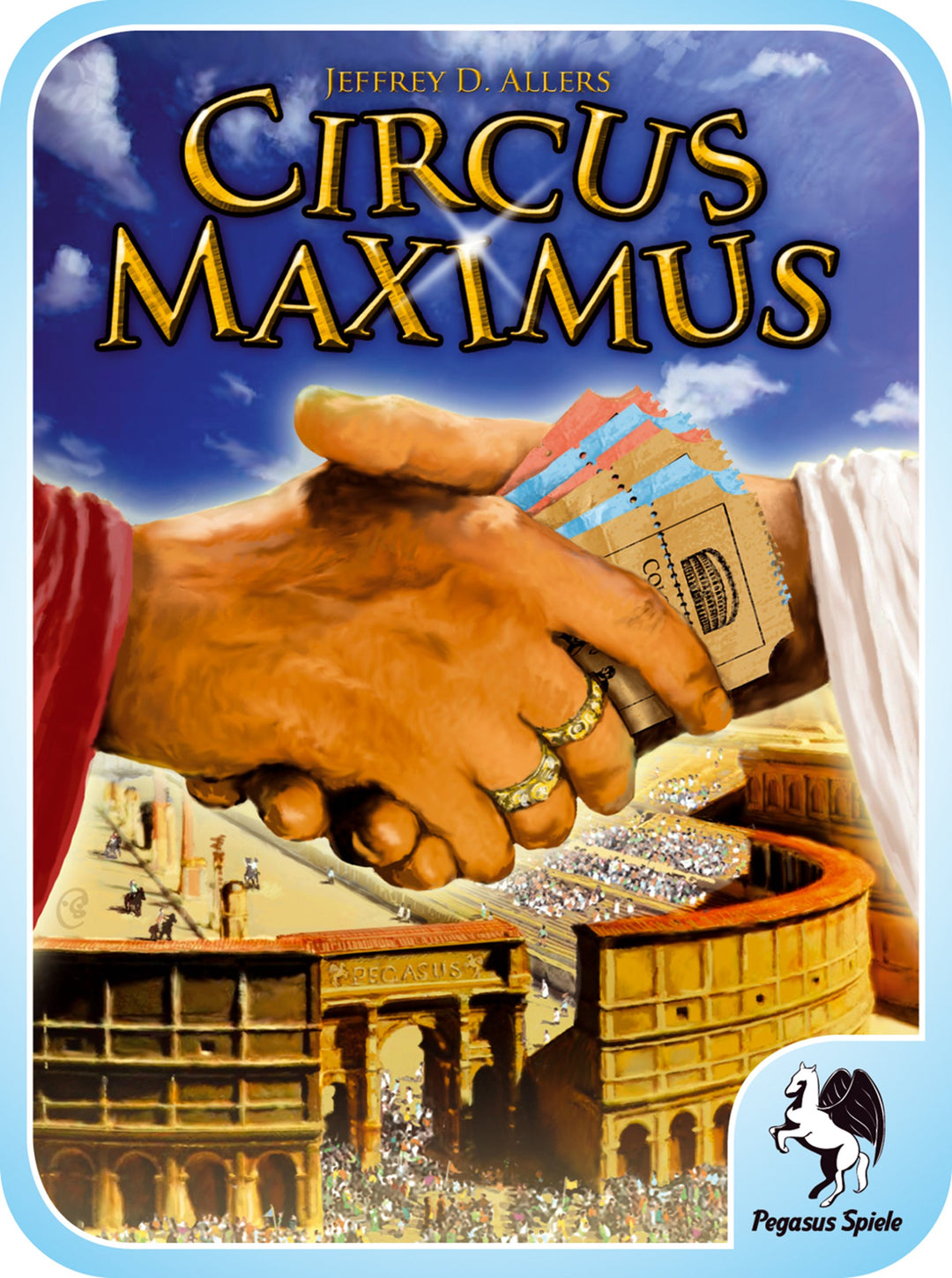 Pegasus Spiele 18103G - Circus Maximus, Metalldose