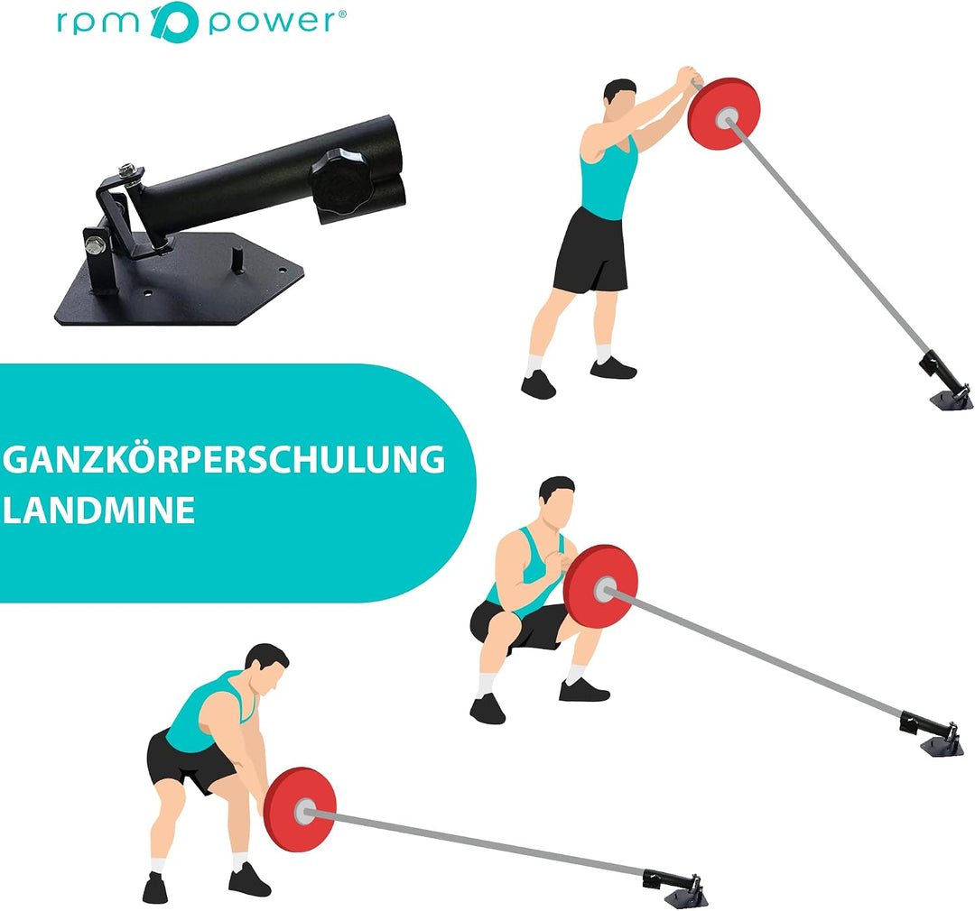 RPM Power T-Bar Viking Press Landmine Attachment - Heavy Duty Landmine & Viking Press Attachment sui