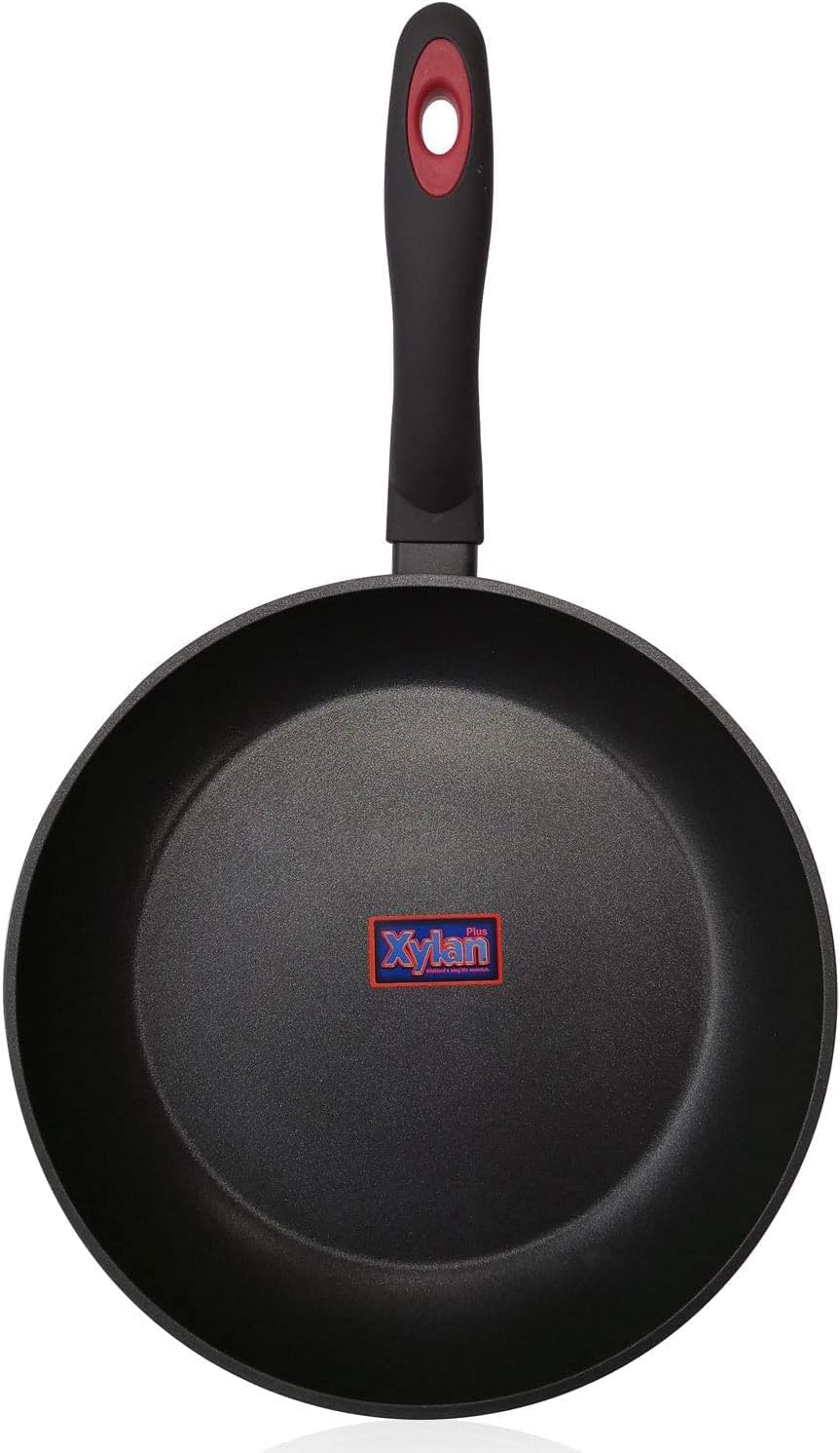 WECOOK! Ecostone Bratpfanne 24 cm, Antihaftbeschichtung XYLAN Plus Ökologisch PFOA-frei, Geschmiedet