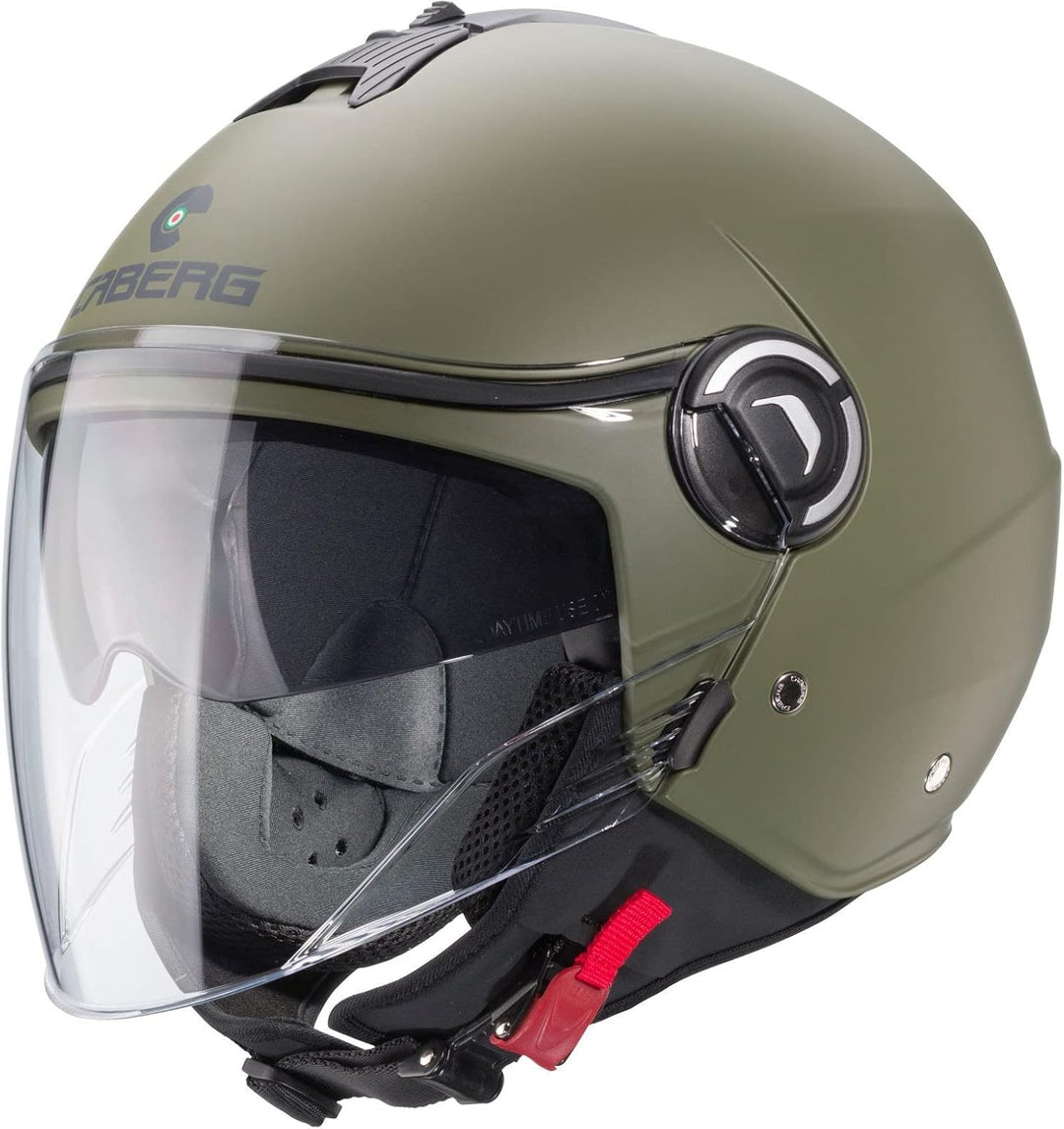 Caberg Riviera V4 X Jethelm (Green Matt,XL (61/62))