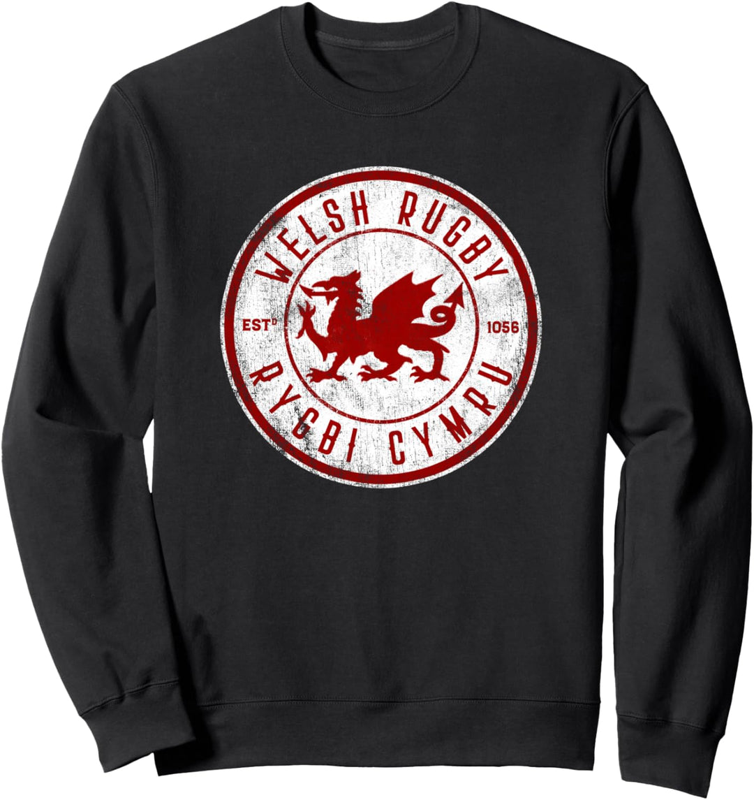 Cymru Souvenir Wales Rugby Top - Welsh Rugby Football Sweatshirt