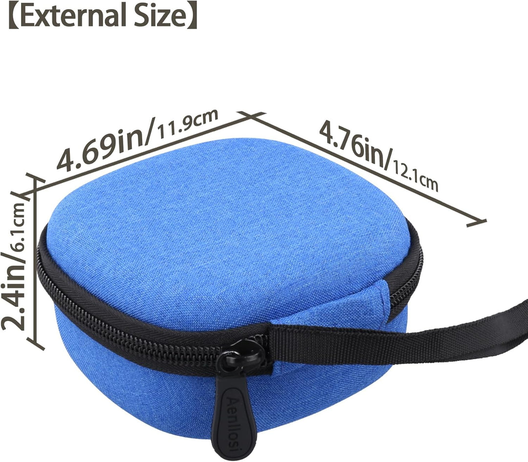 Aenllosi Hart Tasche Hülle für Bose SoundLink Micro Bluetooth Lautsprecher, Nur Tasche (Blau) Blau;,