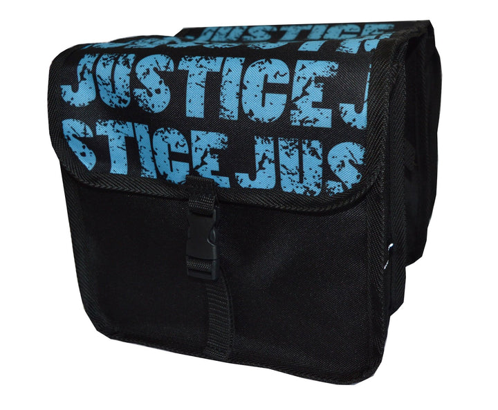 Beluko FAHRRADTASCHE Kinderfahrradtasche Satteltasche 20-26" Gepäckträgetasche Doppel (42. Justice)