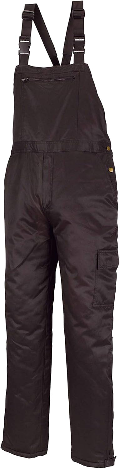teXXor Kühlhaus-Latzhose Frigo warme Winterhose mit Hosenträgern, 3XL, schwarz, 4310 3XL Schwarz, 3X