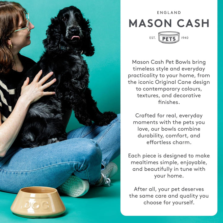 Mason Cash Original Cane Hundenapf mit Aufschrift