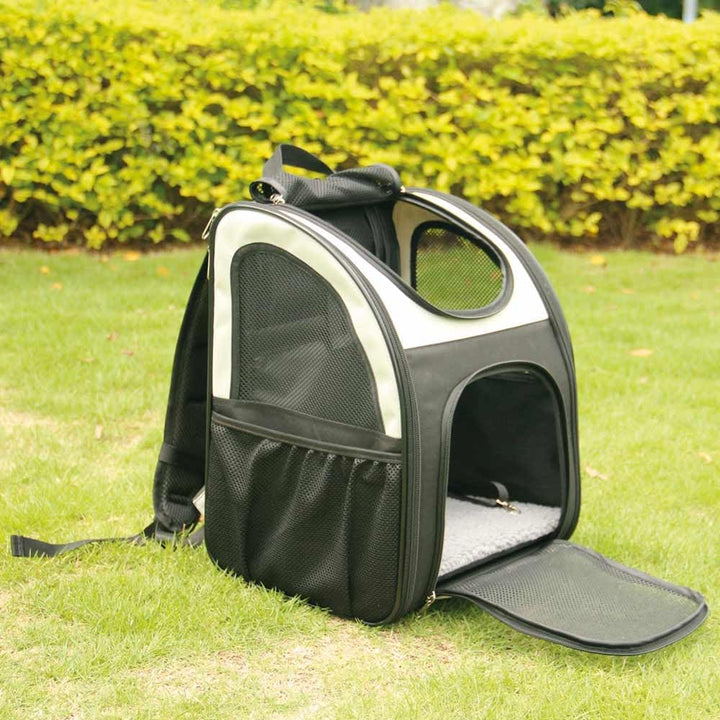 Nobby Rucksack Extend 2 Creme schwarz 34 x 28 x 41 cm