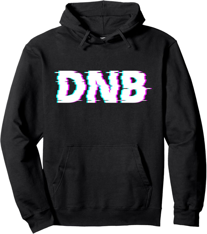 Drum And Bass Musik DnB Rave Drum & Bass Pullover Hoodie