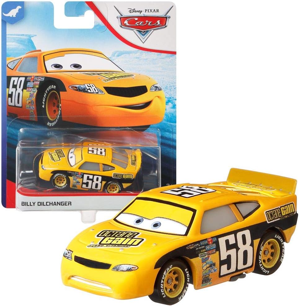Mattel Auswahl Fahrzeuge | Modelle | Disney Cars 3 | Cast 1:55 Autos, Typ:Billy Oilchanger, Billy Oi