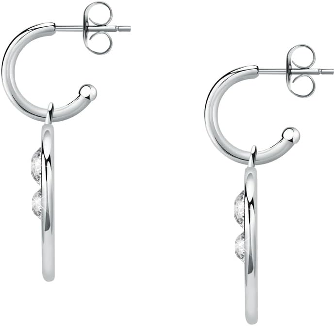 Morellato Vita Capsule Collection Damenohrringe aus Stahl, Kristalle - SAUD07