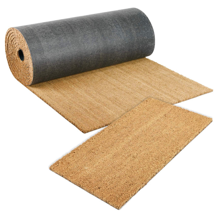 ANRO Kokosmatte Fussmatte Abstreifer Abtreter viele Grössen und Höhen Naturprodukt Rollenware Dicke