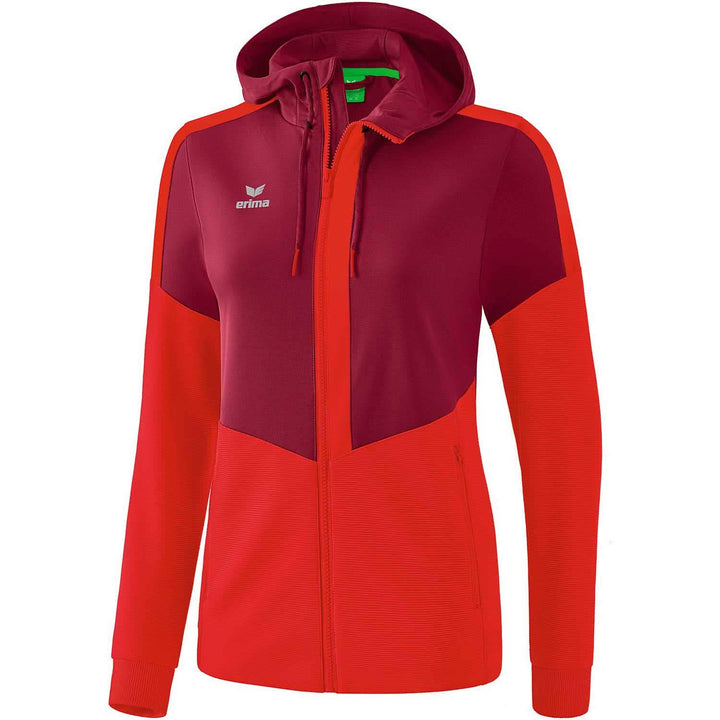 Erima Damen Trainingsjacke Squad 38 bordeaux/rot, 38 bordeaux/rot