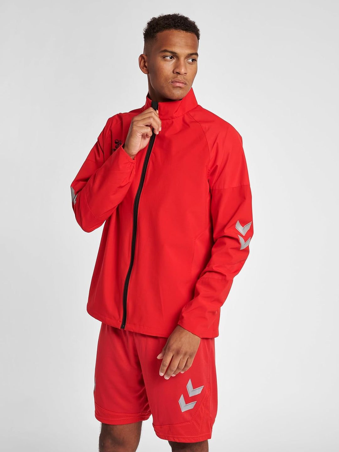 hummel Reissverschluss Jacke Hmllead Herren S Rot, S Rot